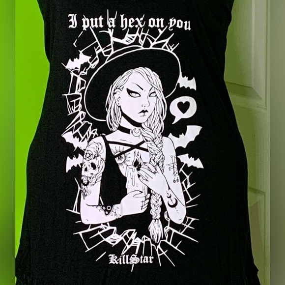 Killstar Hex Babydoll Dress - Picture 4 of 10